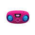 Bigben - Tragbares CD/Radio CD61 USB - pink