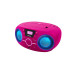 Bigben - Tragbares CD/Radio CD61 USB - pink