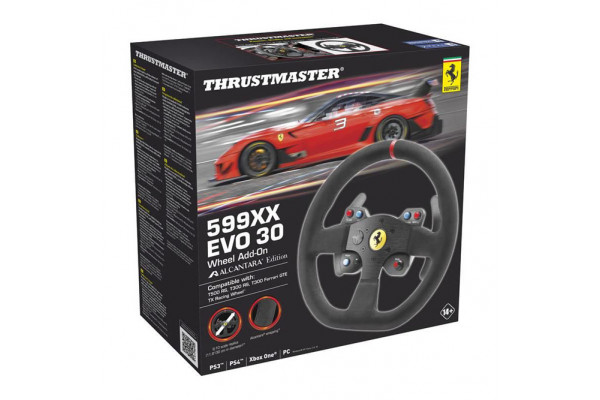 Thrustmaster - 599XX EVO 30 Alcantara Edition Wheel Add-On [PS4/XONE/PC]