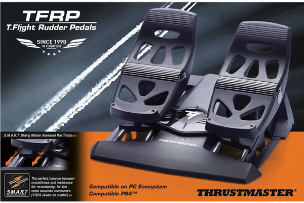 Thrustmaster - TFRP T.Flight Rudder Pedals [PC/PS4]