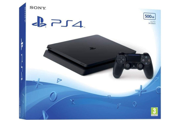 Sony PlayStation 4 Console Slim 500GB - black [PS4] (D/F/I)