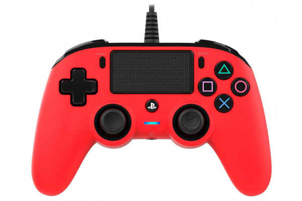 NACON Gaming Controller Color Edition - red [PS4]