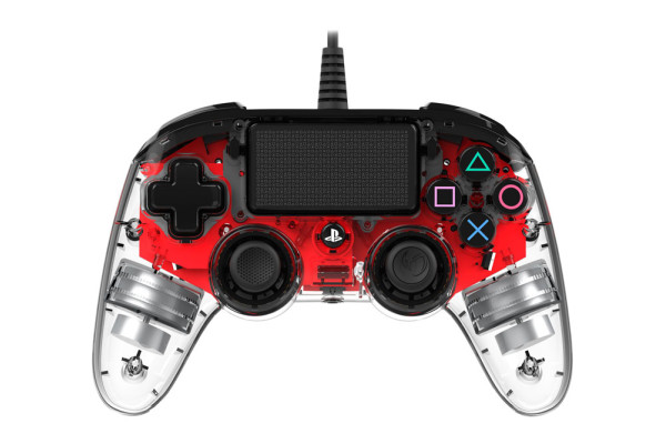 NACON Gaming Controller Light Edition - red [PS4]