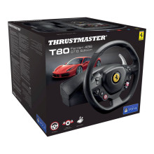 Thrustmaster - T80 Ferrari 488 GTB Edition Wheel [PS4/PC]