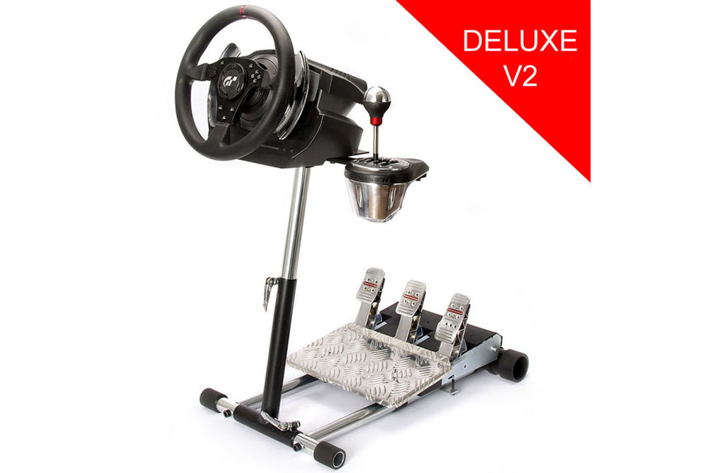 Radständer für DELUXE V2, Lenkradständer und Pedale für Thrustmaster T500RS