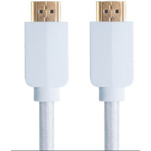 HDMI 2.1 Cable Braided 8K 3m - white [PS5]