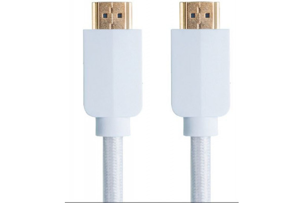 HDMI 2.1 Cable Braided 8K 3m - white [PS5]