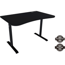 Arozzi Fratello Gaming Desk - pure black