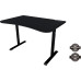 Arozzi Fratello Gaming Desk - pure black