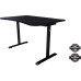 Arozzi Fratello Gaming Desk - pure black
