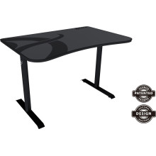 Arozzi Fratello Gaming Desk - dark grey