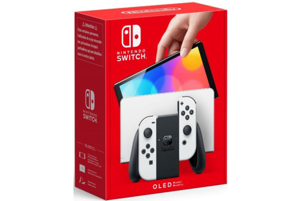 Nintendo Switch Console OLED - white [NSW] (D/F/I)