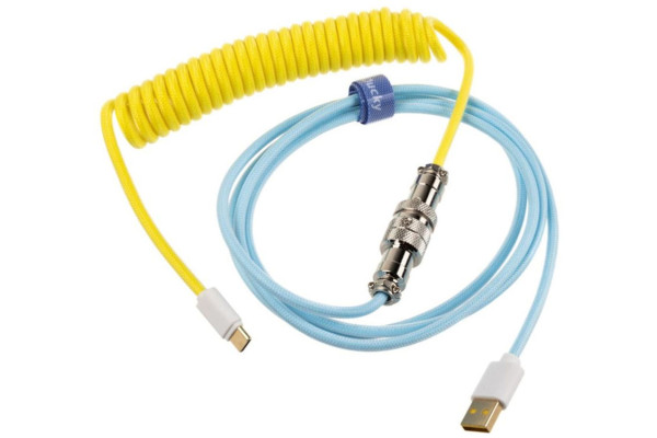 Ducky Premicord Cotton Candy USB Typ C auf Typ A - 1,8 m