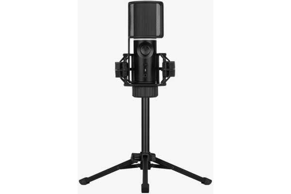 Streamplify MIC RGB Mikrofon + Dreifuss - black