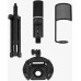 Streamplify MIC RGB Mikrofon + Dreifuss - black
