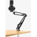 Streamplify MIC RGB Mikrofon + Mikrofonarm - black