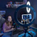 Streamplify Light 10 Streaming Ringlicht - black