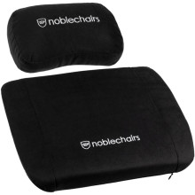noblechairs Memory Foam Pillow-Set - black