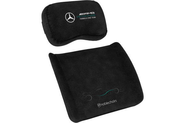 noblechairs Memory Foam Pillow-Set -  Mercedes-AMG Petronas Formula One Team E.