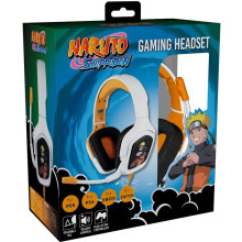 KONIX - Naruto Gaming Headset - Naruto white/orange