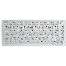 Glorious GMMK Pro TKL Gaming Keyboard Barebone - white ice [ISO-Layout]
