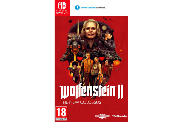 Wolfenstein II: The New Colossus [NSW] [Code in a Box] (D)