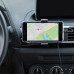 Car Vent Mount for Smartphones [up to 5.5in] - black/silver