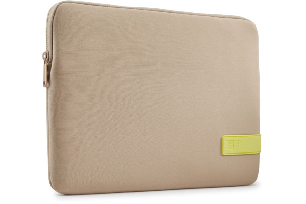 Case Logic Reflect MacBook Sleeve [13 inch] - plaza taupe/sun-lime