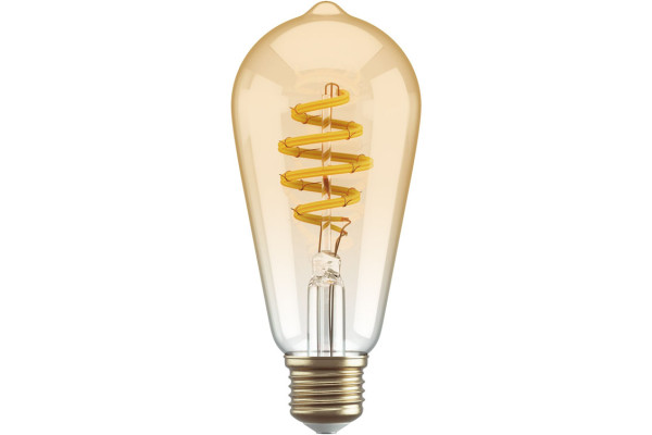 Hombli Filament Bulb CCT E27 ST64 - amber