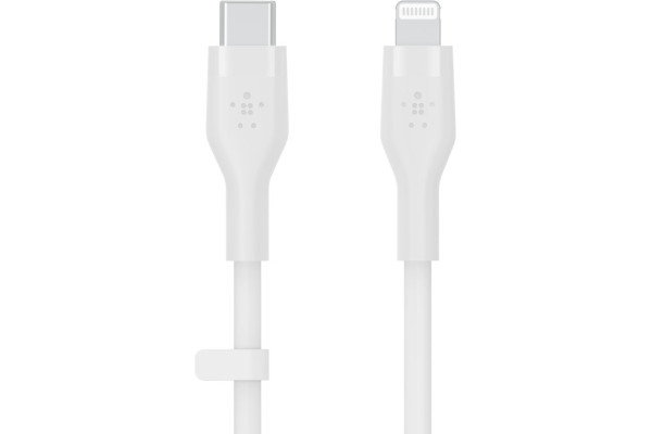 Belkin Boost Charge Flex USB-C to Lightning Cable, 1m - white