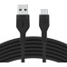 Belkin Boost Charge Flex USB-A to USB-C Cable, 3m - black