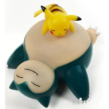 Pokémon - LED-Lampe Snorlax + Pikachu 25 cm [Touch,liegend]