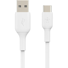 Belkin Boost Charge USB-A to USB-C Cable, 1m - white
